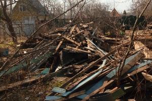 Разбор дома, постройки, демонтаж фундамента, вывоз мусора Район Домодедовский